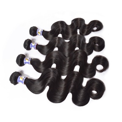 Popular dyeable soft and smooth body wave no tangle no shed human hair weave,claw clip ponytail human hair extension