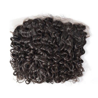 wholesale virgin unprocessed natural hair bundles with lace frontals